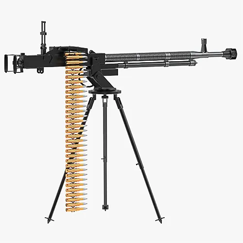 12.7x108 MM HEAVY MACHINE GUN (with spare barrel and tripod)