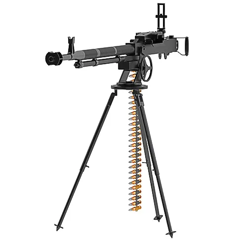 12.7x108 MM HEAVY MACHINE GUN (with spare barrel and tripod) - 3