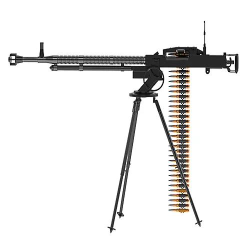 12.7x108 MM HEAVY MACHINE GUN (with spare barrel and tripod) - 4